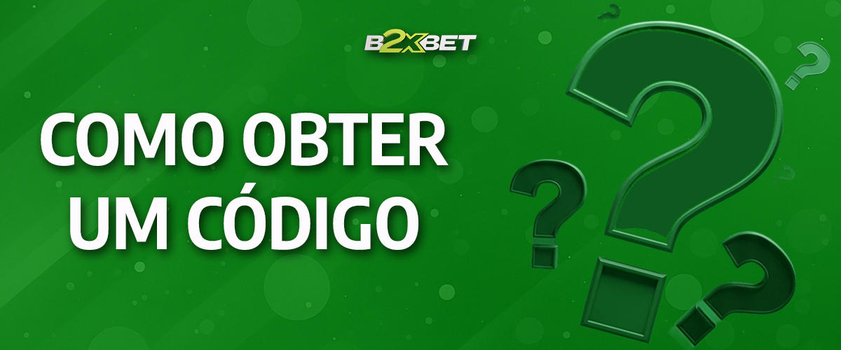 Como usar códigos promocionais no site do cassino b2xbet.